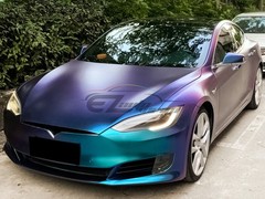 Galaxy Dust Matte Purple Teal Metallic Sticker Decal Vinyl Wrap Sheet Film DIY