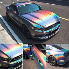 Air Free Chameleon 5D Pearl Glossy Matte Satin Full Car Vinyl Wrap Sticker HDUS