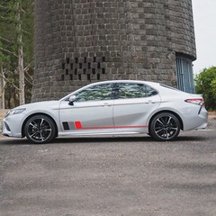 Retro TRD stripe Decal for Toyota Camry Offroad livery design Side Door Sticker