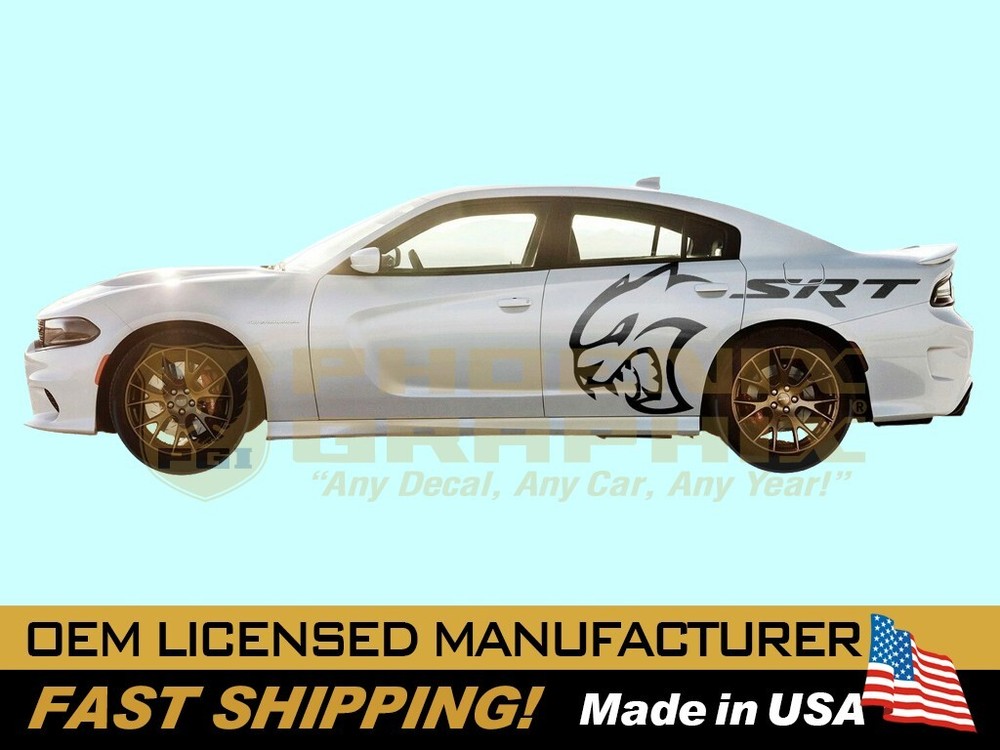 2015 2016 2017 2018 2019 2020 2021 Charger SRT Hellcat Decals Stripes Graphics