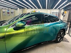 Galaxy Dust Gloss Spring Green Metallic Auto Sticker Decal Vinyl Wrap Sheet Film