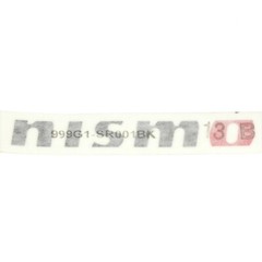 Genuine Nissan Nismo Sticker Black Letters 10 X 83 Waterproof 999G1-SR001BK