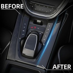 Gloss Black Vinyl Wrap for Chrome Delete, 3 Inch x 30ft Automotive Grade Self…