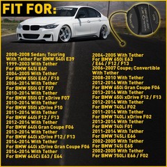 1/2Set Fuel Gas Tank Filler Cap Cover For BMW E92 E90 E60 E46 X1 X5 X6 Z4 & Mini
