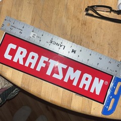 Craftsman Tools Car Bumper Window Tool Box Vinyl Sticker Decal Water Resistant