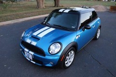 Plain Dual 6″ boot bonnet decal decals stripe Stripes Fit Any Mini Cooper S Jcw