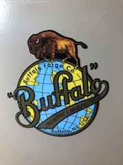 Buffalo Forge Co Decals For Restoring Tools Box 2 1/2” Decals set of 2