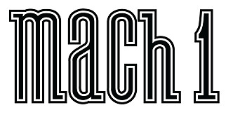 auto091 Ford Mustang Mach 1 car name Logo Die Cut Vinyl Graphic Decal Sticker