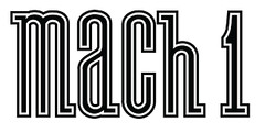 auto091 Ford Mustang Mach 1 car name Logo Die Cut Vinyl Graphic Decal Sticker