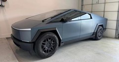 Cybertruck PreCut PPF Paint Protection Film Wrap Satin Grayish Blue Vinyl Film
