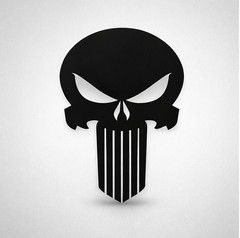 Punisher Style Tactical Skull Vinyl Decal Sticker Waterproof Die Cut Car 2–8″