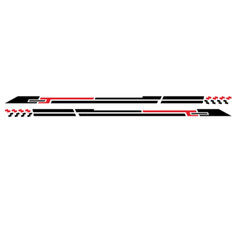 Car Sticker Both Sides Body Long Stripe Vinyl DIY Decal Decoration Accessories
