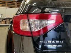 DARK RED Overlays Taillight TINT Vinyl Film Smoke JDM EDM Roll REDOUT Wrap
