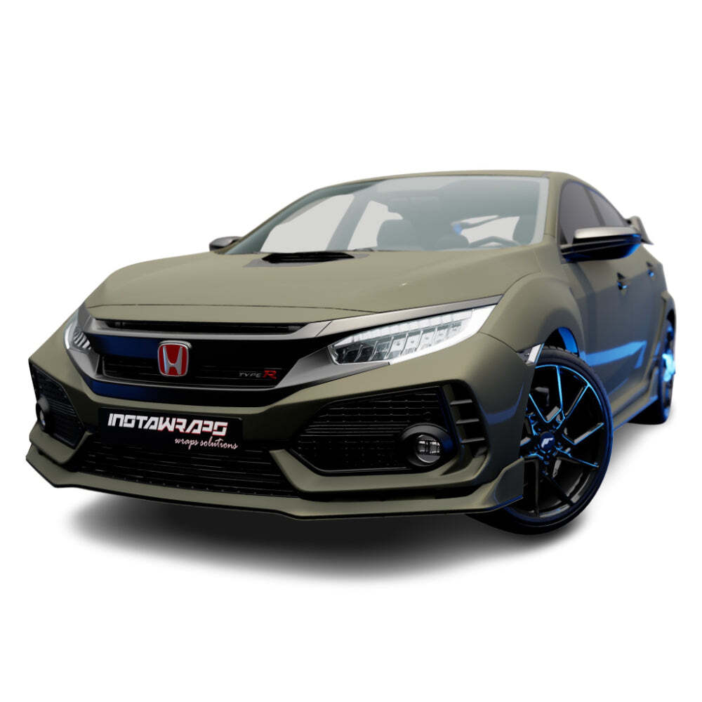 3M 2080 Scotchprint Matte Military Green Vinyl Car Wrap Film | M26