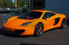 ESSMO PET Super Gloss Metallic Flame Orange Car Vehicle Vinyl Wrap Decal Paint