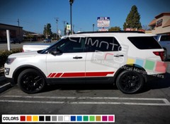 Stripes For Ford Explorer Sticker Decal Side Kit Fender Bumper 2015 2018 2021 ST