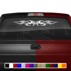 116-01 BUTTERFLY Windshield Decal Window Sticker Vinyl Graphic Butterfly Design
