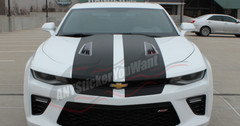 Cam Sport Rally Stripe Kit Vinyl Decals Fits Chevrolet Camaro 2016-2018