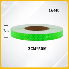 Reflective Safety Conspicuity Warning Tape DIY Sticker Decal 2cm Roll