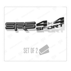 SR5 4×4 Sport Decals Tacoma Replacement Stickers Emblem for Tundra Truck Set 2.
