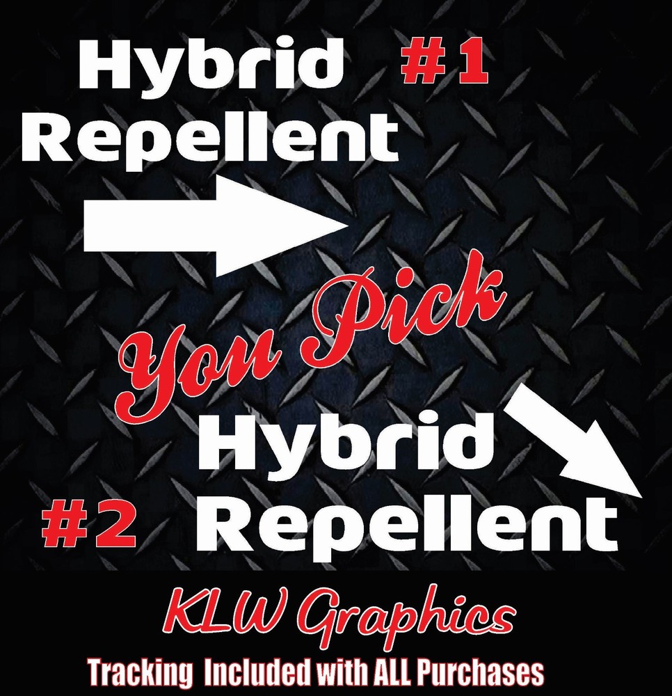 Hybrid Repellent Vinyl Decal Sticker Funny Turbo Diesel Truck 7.3 6.7 6.6 Soot