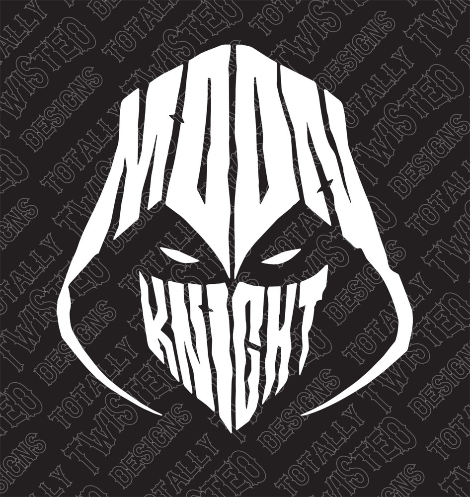 Moon Knight vinyl decal sticker Car Truck Marvel Comic MCU