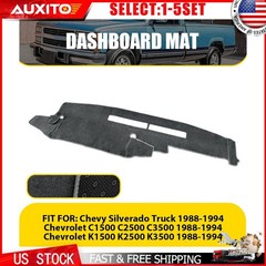Dash Cover Mat Gray Fit Chevrolet C1500 C2500 K1500 K2500 1988-94 Dashboard 1-5X