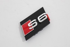 Audi S6 C5 Front Bonnet Grill Badge Logo New Genuine 4B3853735A2ZZ