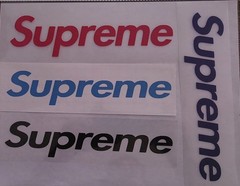 Supreme Vinyl Decal Transfer Sticker Laptop Or Any Available Surface 2/20