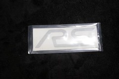 Ford Focus RS reflective white inlay decal for wing (2 per order)