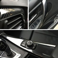 5D Waterproof Carbon Fiber Vinyl Car Wrap Sheet Roll Film Sticker Decal Paper