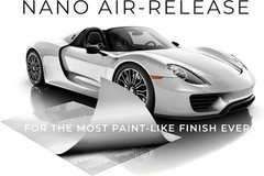 VViViD+ Ultra Gloss Silver Metallic Vinyl Car Wrap Air Release Film Roll