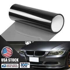Durable Light black Smoke Headlight Taillight Fog Light Tint Film Vinyl 12″x71″