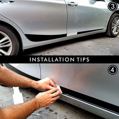 Toyota Camry Pre-Cut Side Stripes Rocker Panel Decals Vinyl 2015 to 2017 |40
