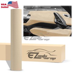 Velvet Stretchable Suede Textured Car Vinyl Wrap Sticker Decal Sheet Film DIY