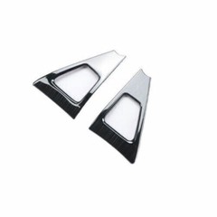 Black Titanium Dashboard Side Vent Overlay Cover For Honda Accord 8th 2008-2013