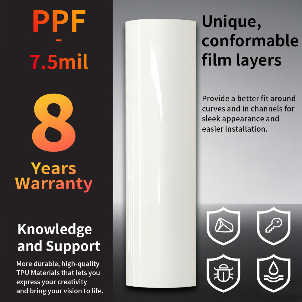 PPF 12″ *60” Clear Genuine Film Roll Lubrizol TPU Car Paint Protection Film US
