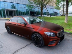 ESSMO PET Romance Chrome Dark Red Auto Car Vehicle Vinyl Wrap Decal Sticker