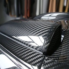 4D Carbon Fiber Gray Texture Matte Vinyl Car Wrap Sticker Decal Film Sheet DIY