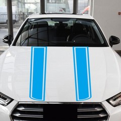 Car Sticker Racing Stripe Decal Vinyl For Hood Body Side Decoration Waterproof