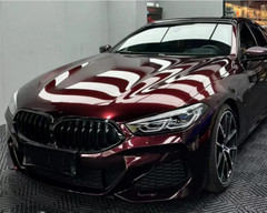 50FT x 5FT Roll Glossy Metallic Pearl Vinyl For Car Wrap Film Sticker Black Rose