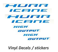 (2025-2026 RHO) Hurricane High Output Emblem Overlay Decal Stickers