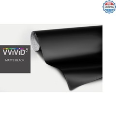 Matte Deep Black 3ft x 5ft Car Wrap Vinyl – Easy DIY with Air Release Tech