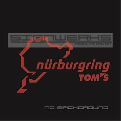 Tom’s Nurburgring Decal Sticker Pair