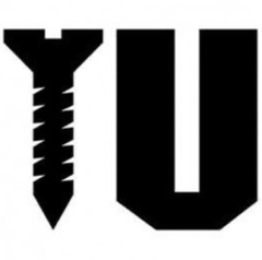 Screw U White Vinyl Decal Sticker