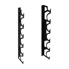 6-Roll Wall-Mounted Vinyl Film Rolls Rack Window Tint Organizer Display Holder
