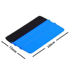 2-Pack 4″ Felt Edge Squeegee Application Tool For Car Vinyl Wrap Scraper Decal