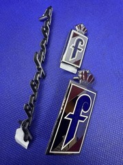 Logo Badge Emblem Monogram Pininfarina Peugeot 406 306 FIAT Original New