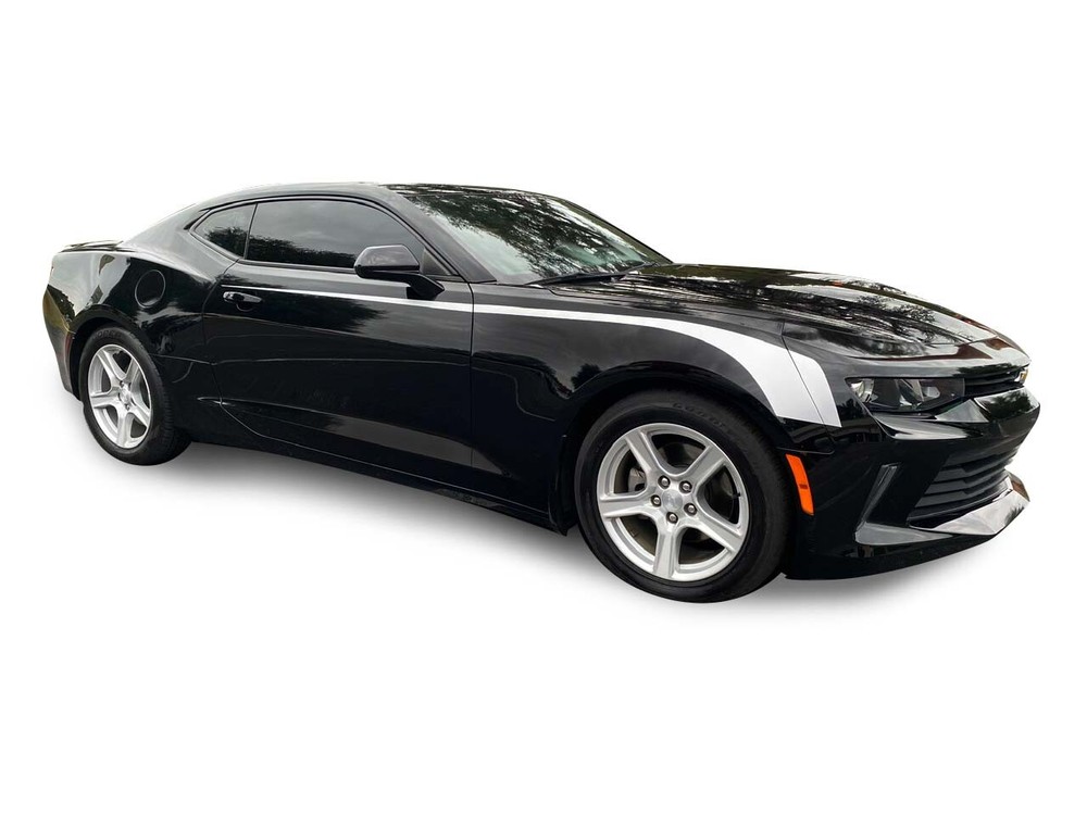 2010-2024 For Chevy Camaro Stripes Side Titanium Decals Graphics Vinyl Stickers