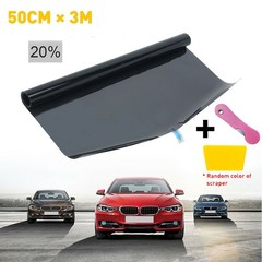 1/2set 300cmX50cm Light Smoke Black Tint Film Headlights Tail Lights Car Vinyl J
